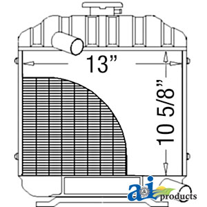 KU20001    Radiator---Replaces 15371-72060